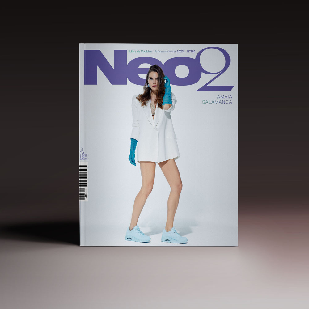 Portada de la revista Neo2 número 185 con foto de Amaia Salamanca