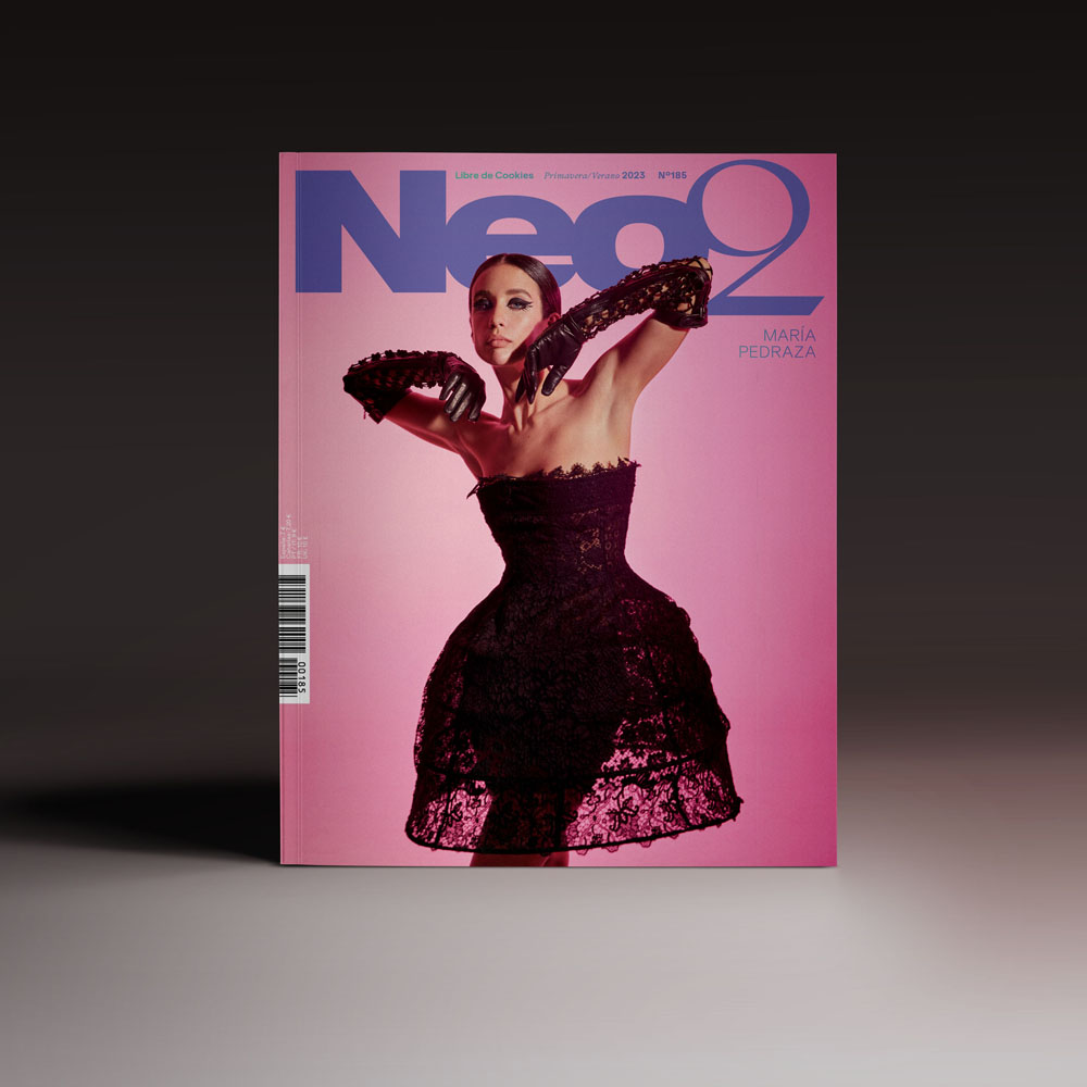 Portada de la revista Neo2 número 185 con foto de María Pedraza