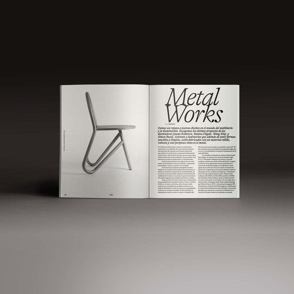 Revista Neo2 numero 175: mobiliario de metal