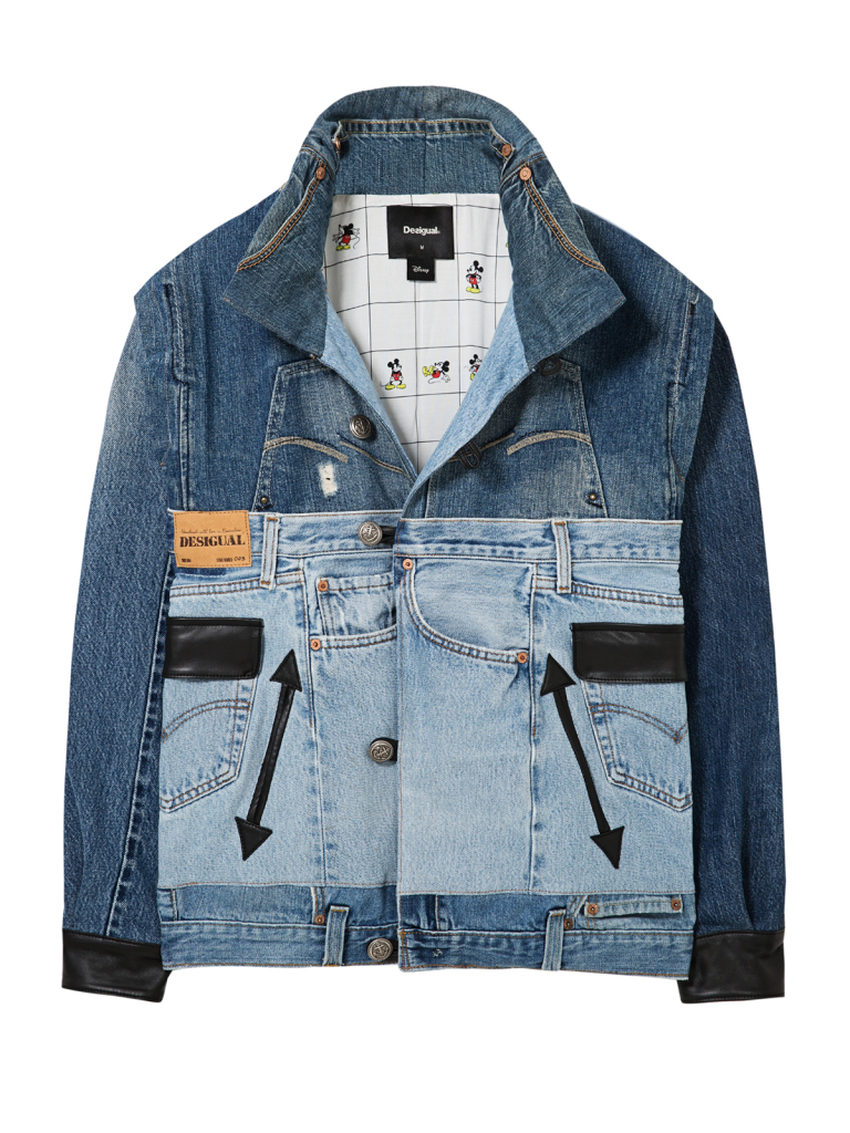 Veste Desigual Taille 36 - Modèle Chaqueta Taque - Neuve Avec étiquettes - Style Coloré Et Unique - Personnage Marie