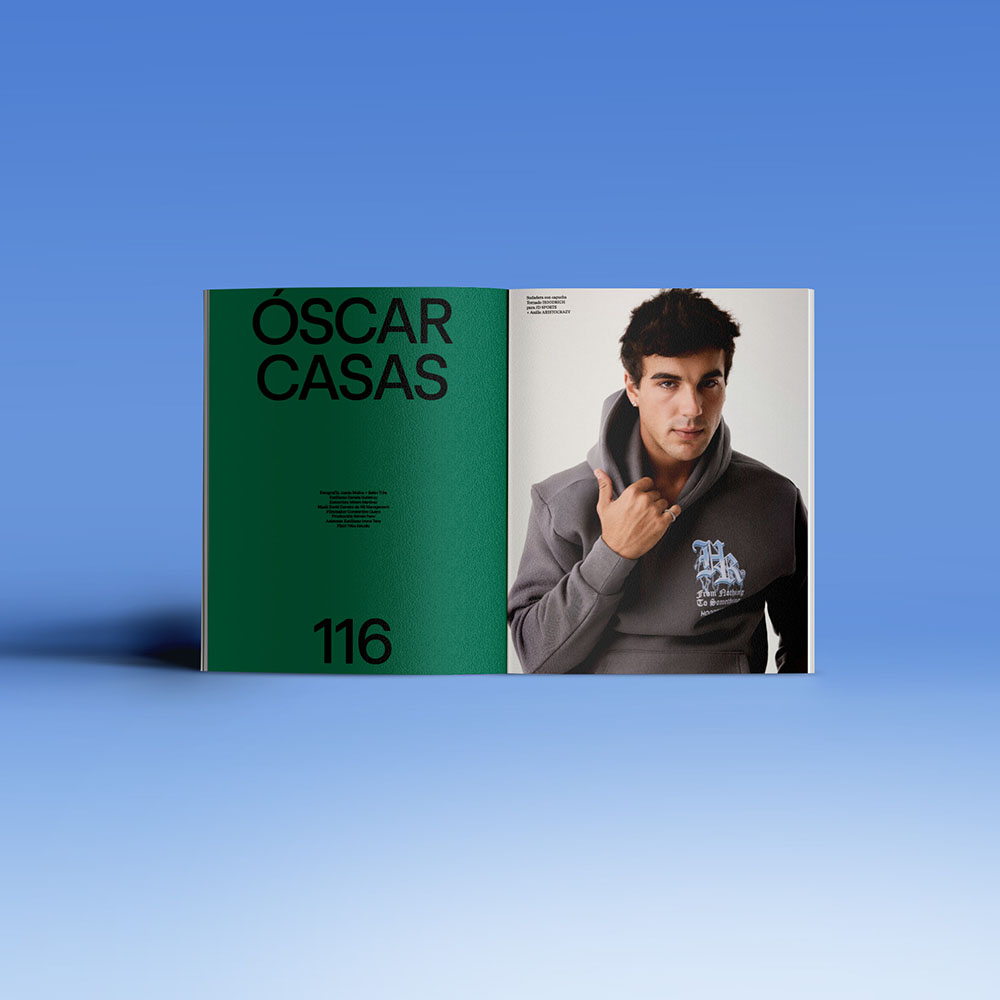 Revista Neo2 número 200: doble página de Óscar Casas