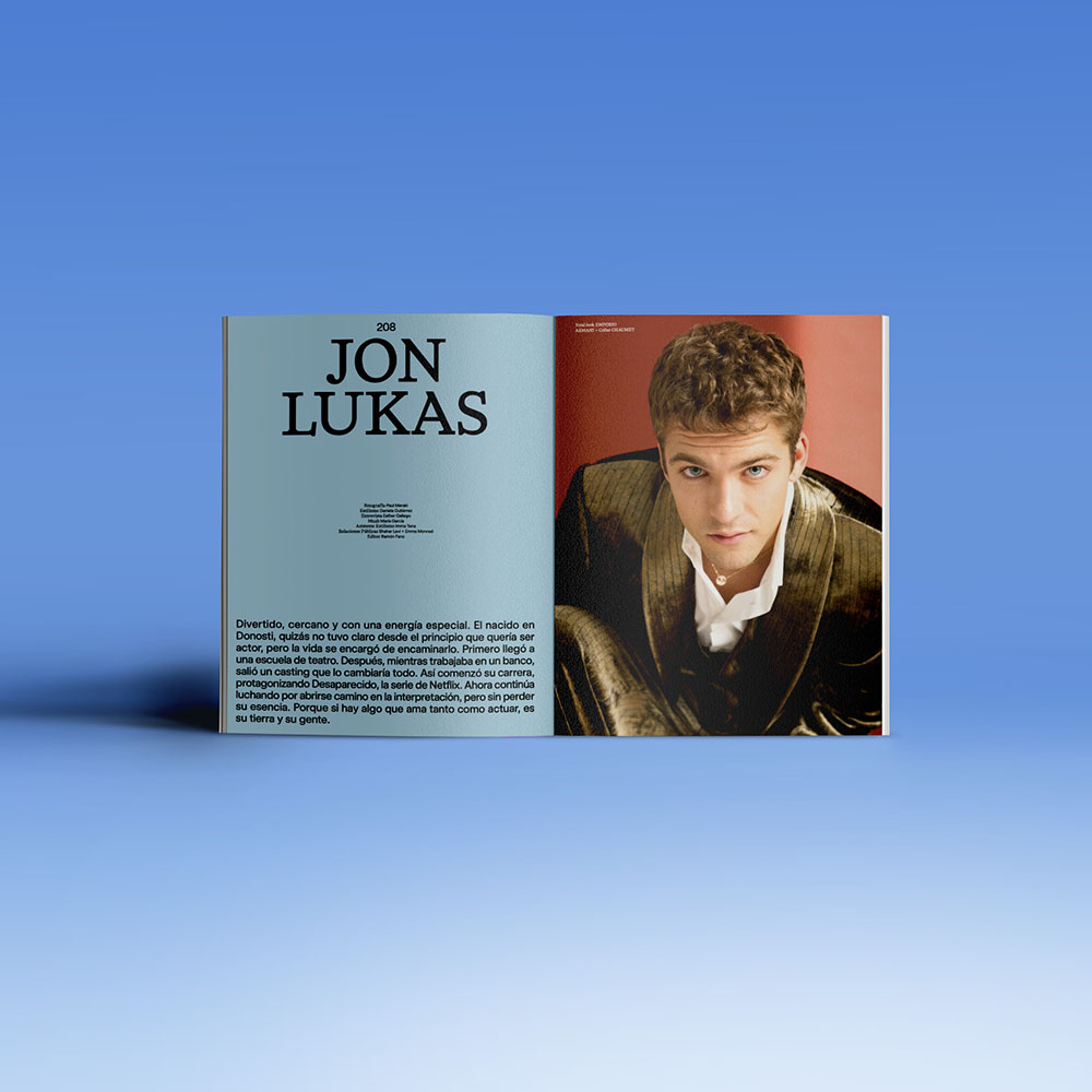 Revista Neo2 número 200: doble página de Jon Lukas