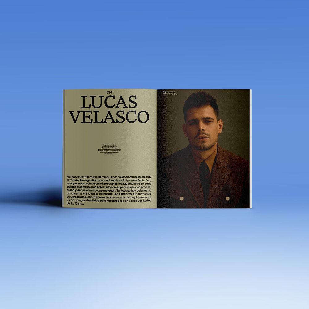 Revista Neo2 número 200: doble página de Lucas Velasco