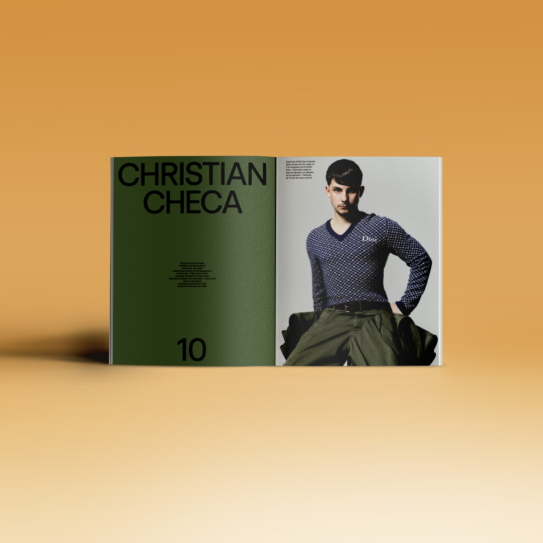 Revista Neo2 número 201: doble página Christian Checa