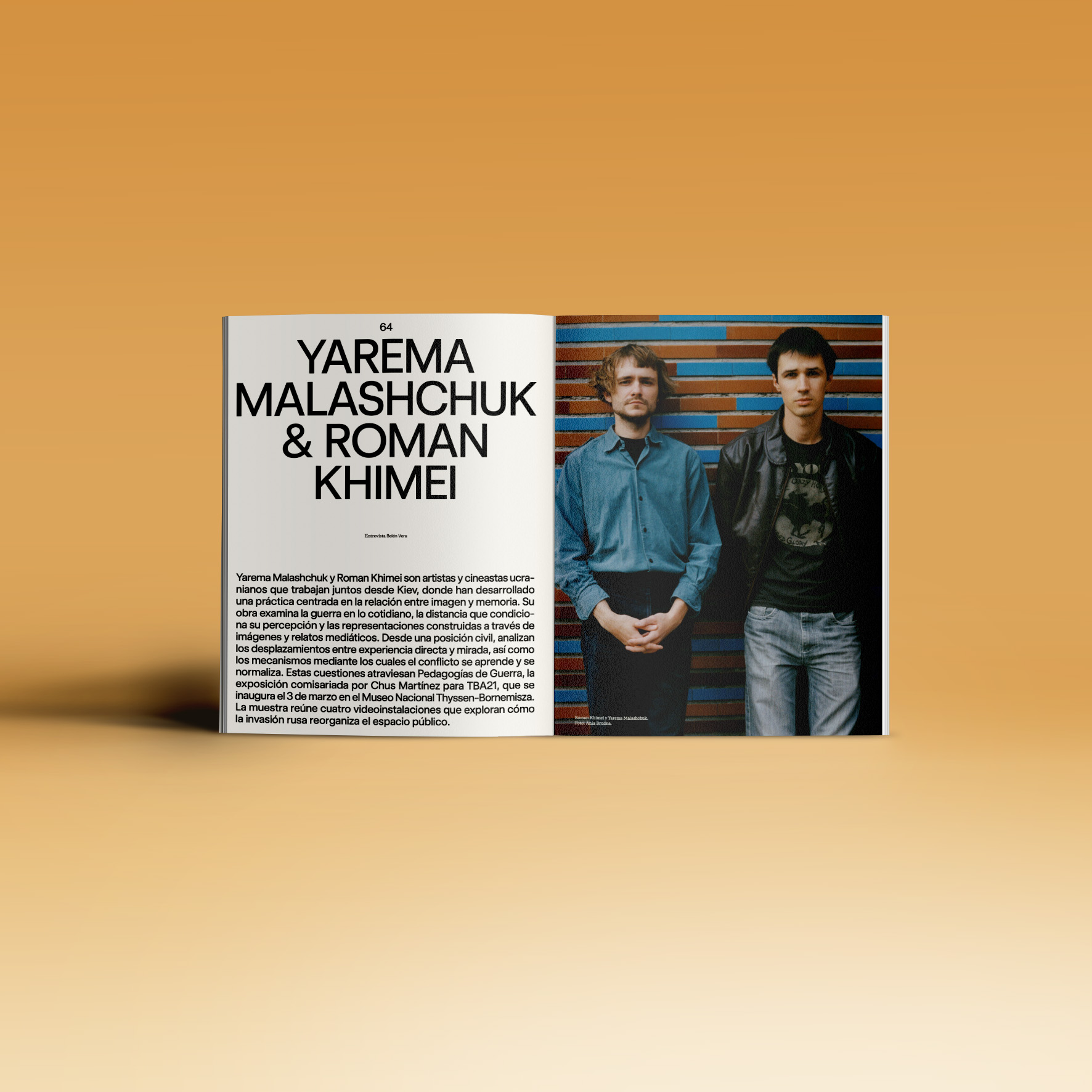 Revista Neo2 número 201: doble página Yarema Malshchuk & Roman Khimei