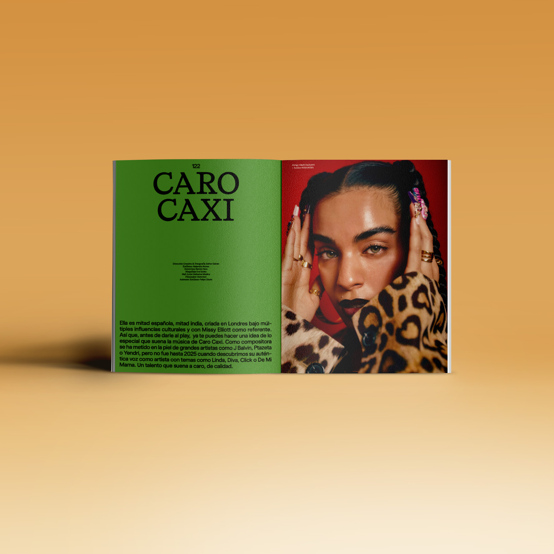 Revista Neo2 número 201: Doble página Caro Caxi