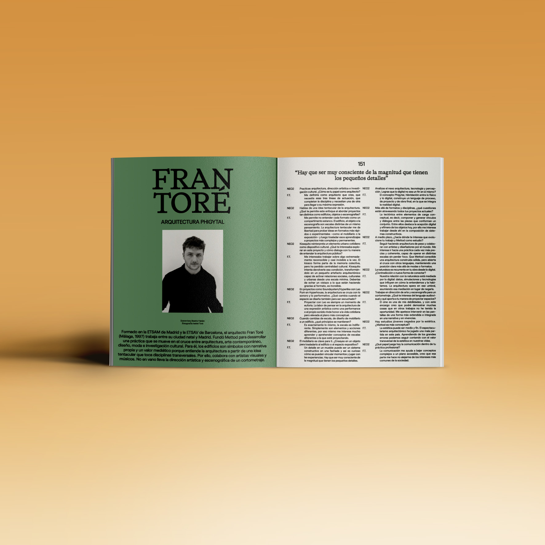 Revista Neo2 número 201: Doble página Fran Toré