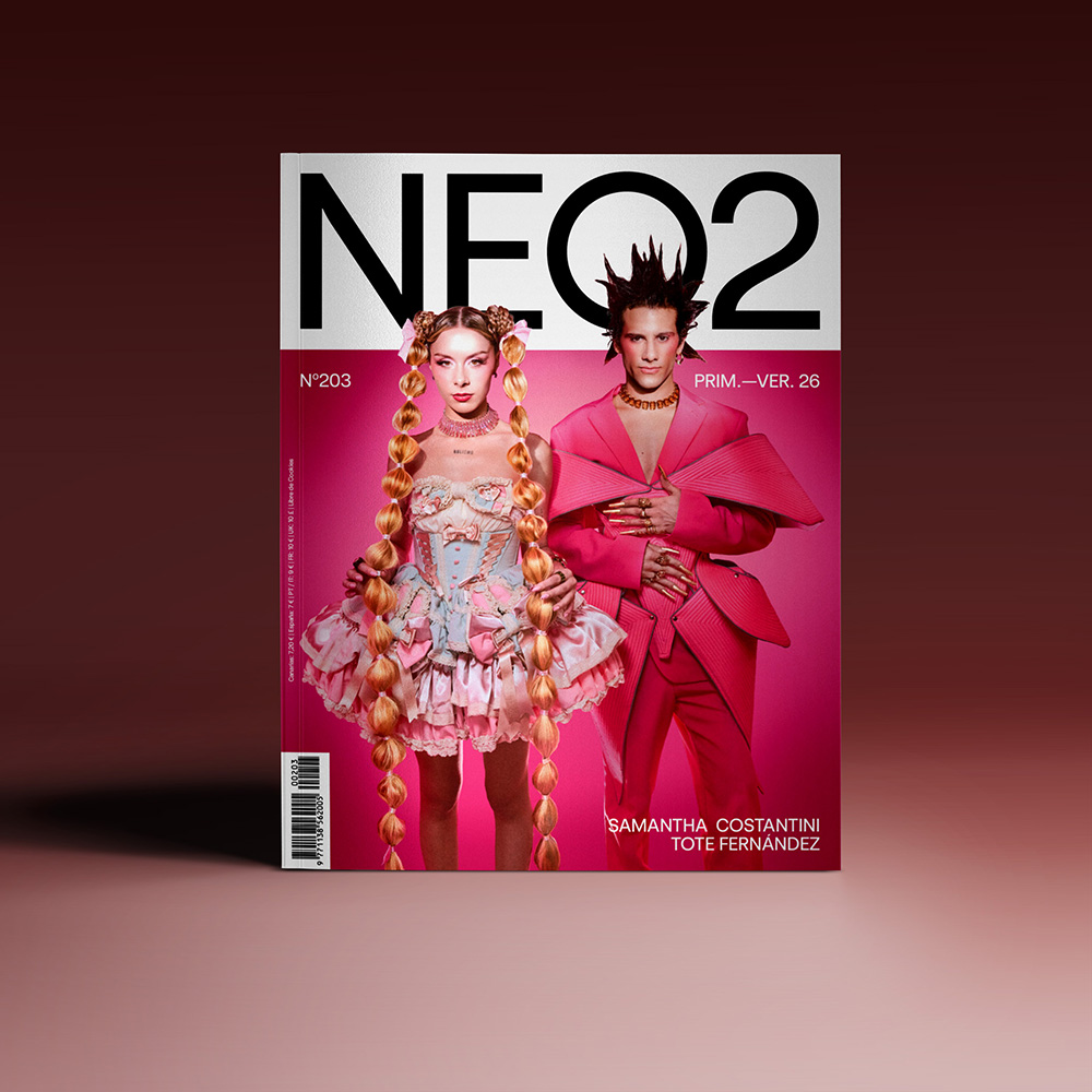 Revista Neo2 número 202 papel: Samantha Costantini & Tote Fernández