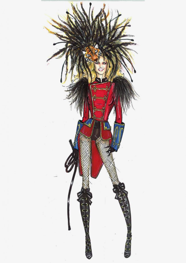 BRITNEY SPEARS DSQUARED2 CIRCUS TOUR NEO2