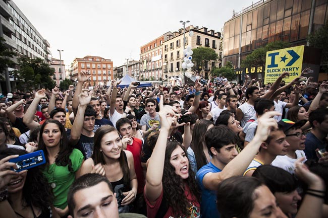 Concierto Luis Miguel CONVERSE BLOCK PARTY MADRID