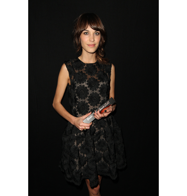 11 british fashion awards alexa chung BRITISH FASHION AWARDS 2012