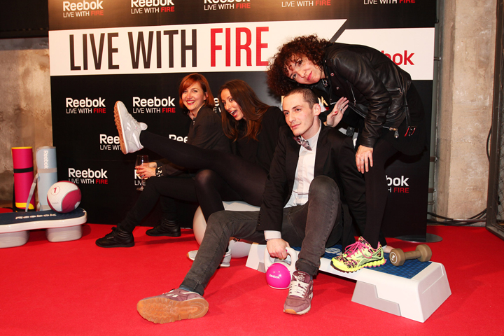 REEBOK LIVE WITH FIRE