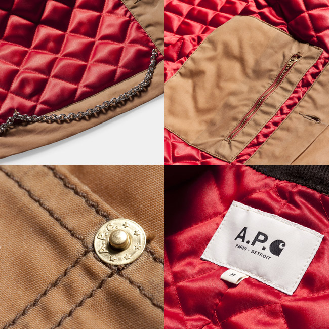 2 apc carhartt ATELIER DE PRODUCTION ET CARHARTT