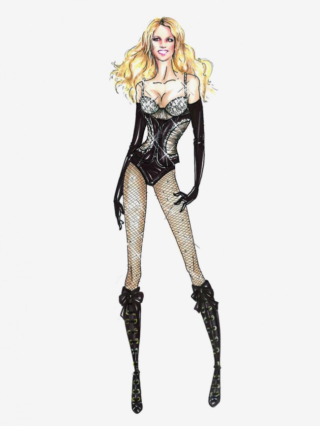 BRITNEY SPEARS DSQUARED2 CIRCUS TOUR NEO2