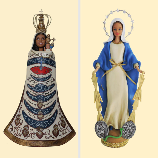The Plastic Religion, exposición de Barbies y Kens vestidos de santos