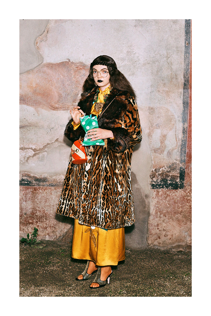 Gucci PreFall 2019: Pompeya, The Face & Galgos.