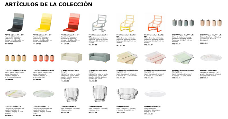 Los mejores diseños de Ikea, Scholten & Bijings por ejemplo