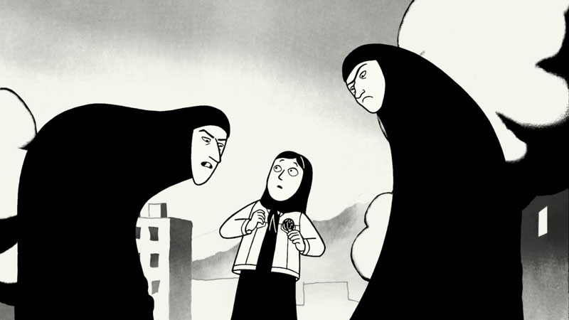 Contenedor Cultural: Foto promocional de la película Persépolis.