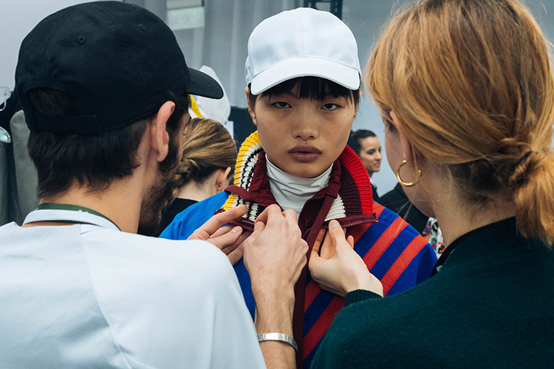 Lacoste FW19 backstage