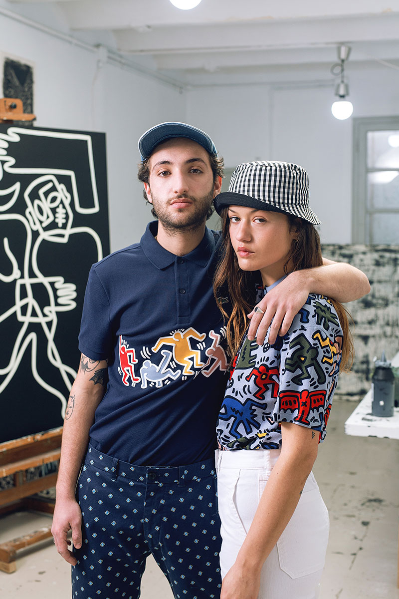 Homenaje al arte urbano: Lacoste x Keith Haring