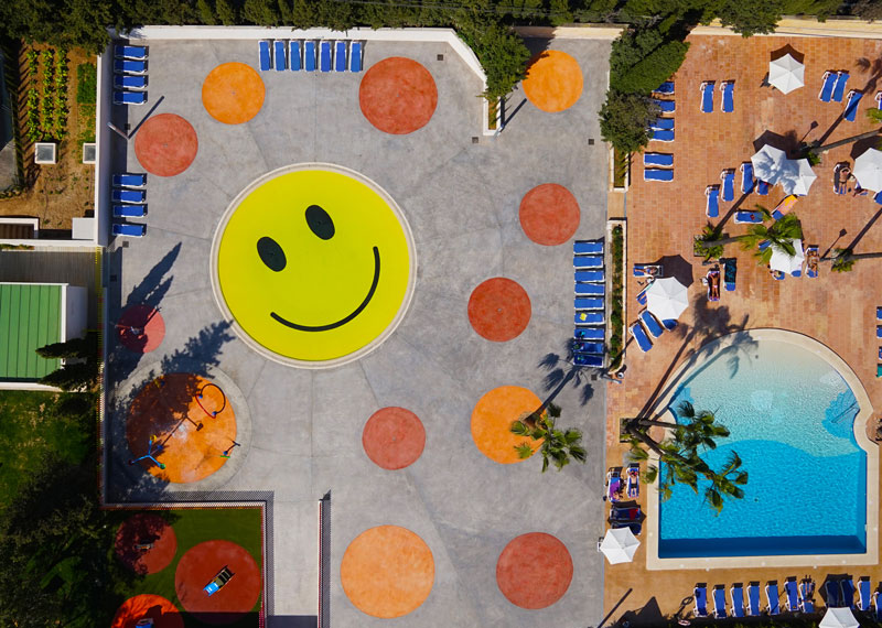 Proyecto Piscina Smile, de A2arquitectos, para la nueva zona de actividades de entretenimiento infantil del Hotel Castell del Hams.