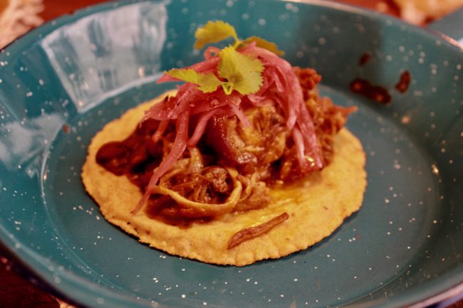 Restaurante Oaxaca: taco de cochinita pibil