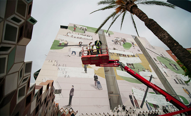 La pared es nuestra - ESCIF