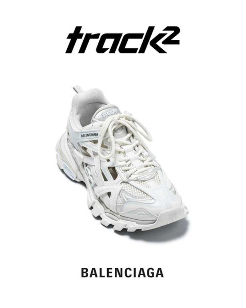 Balenciaga nos presenta el futuro las sneakers con las nuevas Track.2