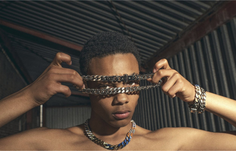 Las joyas estilo hip hop de Virgil Abloh para Louis Vuitton