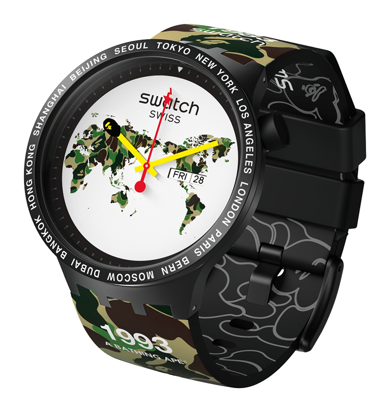 Swatch x Bape: El reloj más internacional