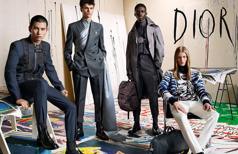 La nueva campaña de Dior Men FW19 es puro arte