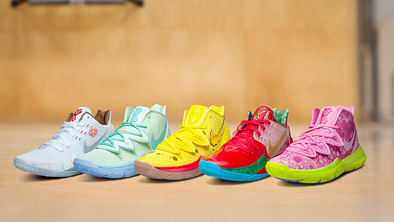 Nike Kyrie x Bob Esponja, la colección que te trasportará a Fondo de Bikini