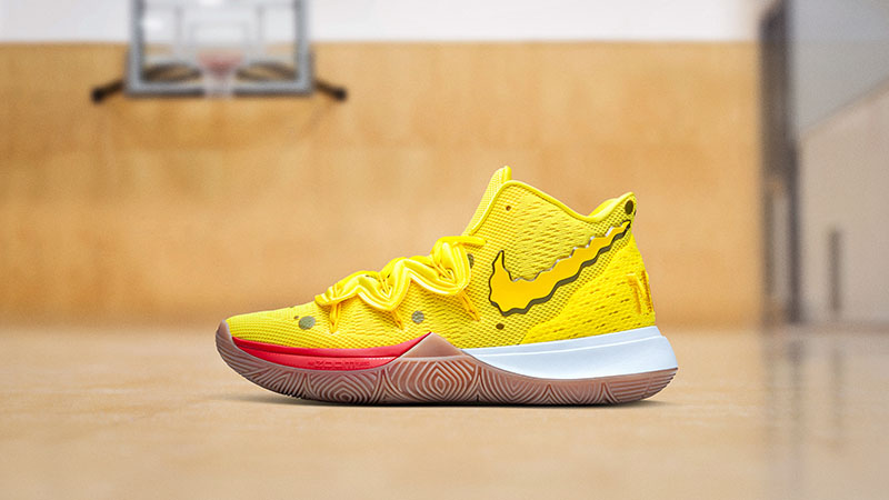 Nike Kyrie x Bob Esponja, la colección que te trasportará a Fondo de Bikini