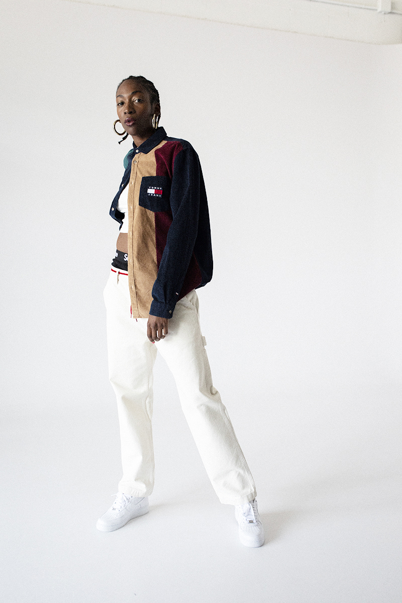 Editorial de moda streetwear inspiración 90s por Antonio Thiery