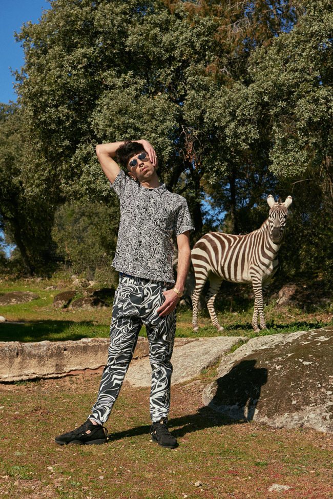 Bejo, el rapero pintor muestra su lado más iconoclasta en este editorial