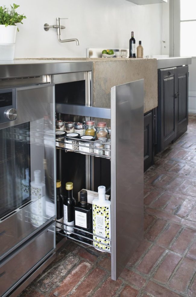 Cocinas de acero inoxidable para uso doméstico: un ejemplo inspirador