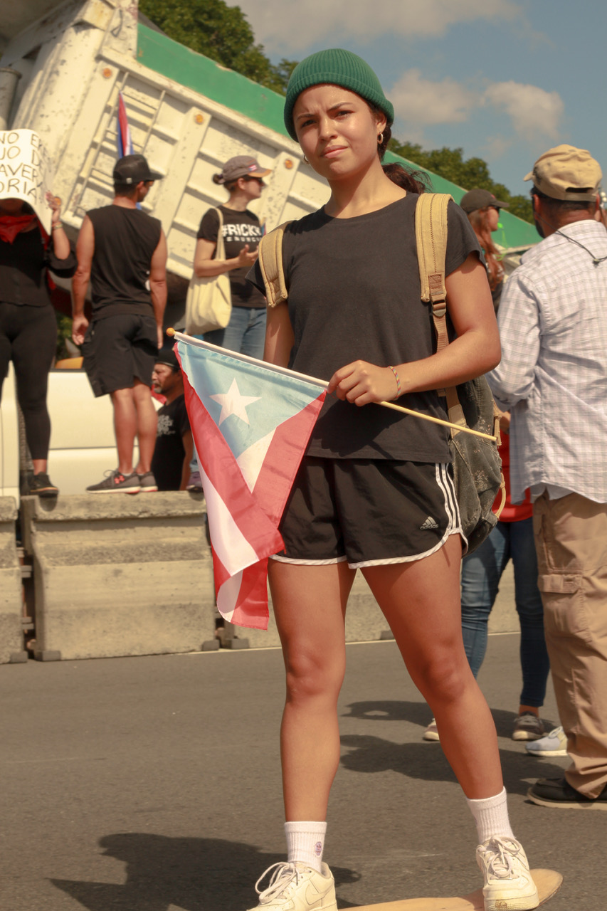 puerto rico regueton chatgate fiesta manifestacion