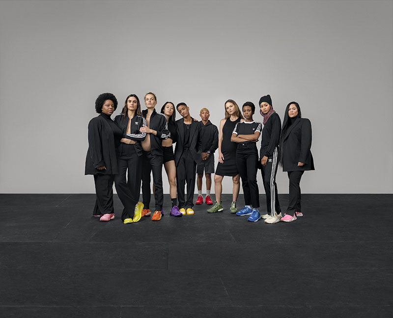 Adidas x Pharrell Williams feminismo empoderamiento femenino 