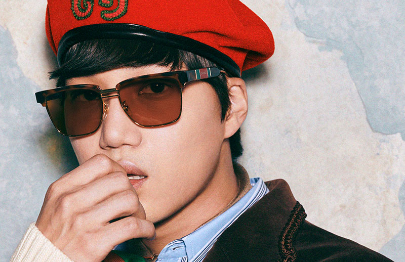 Kai de Exo, imagen de la campaña de gafas de Gucci