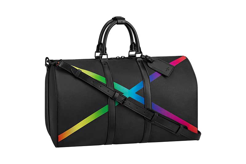 Virgil Abloh y Louis Vuitton FW19 accesorios hombre modernos arco iris