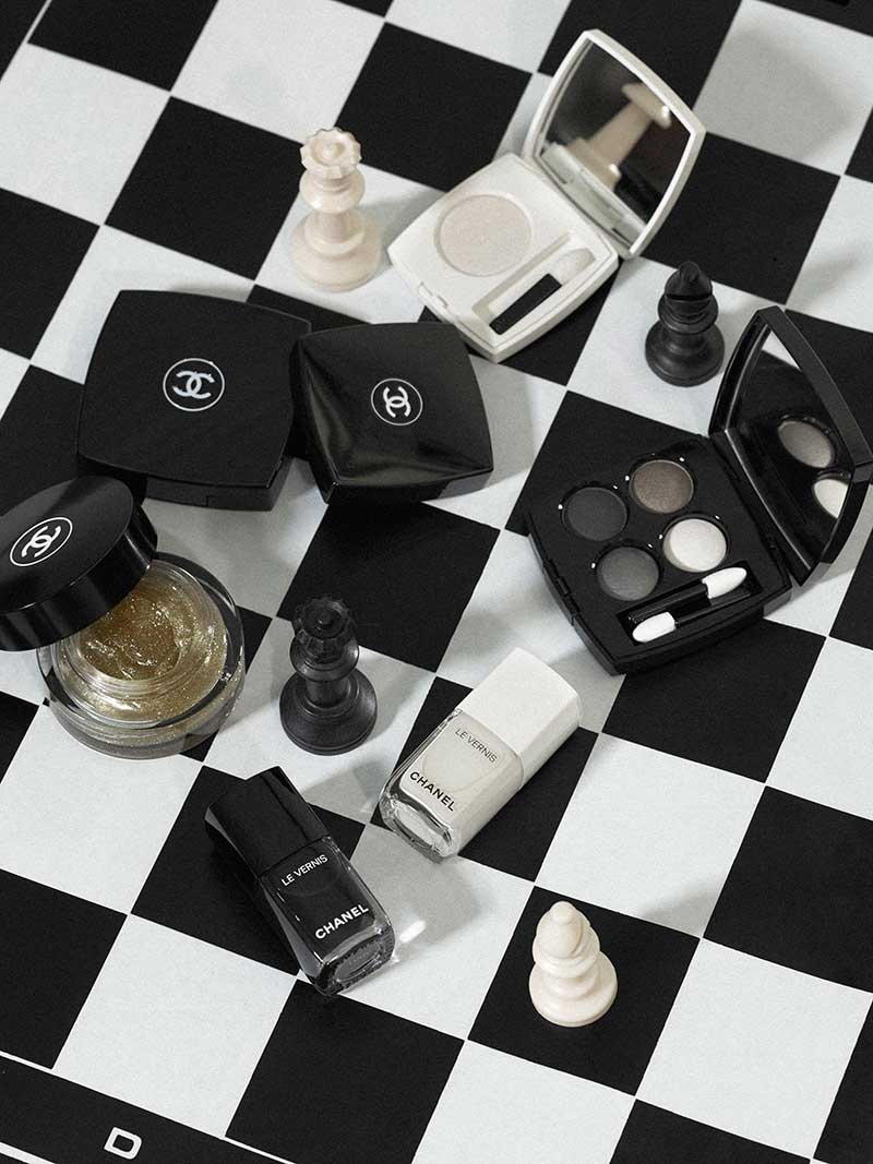 maquillaje chanel nuevas tendencias noir blanc