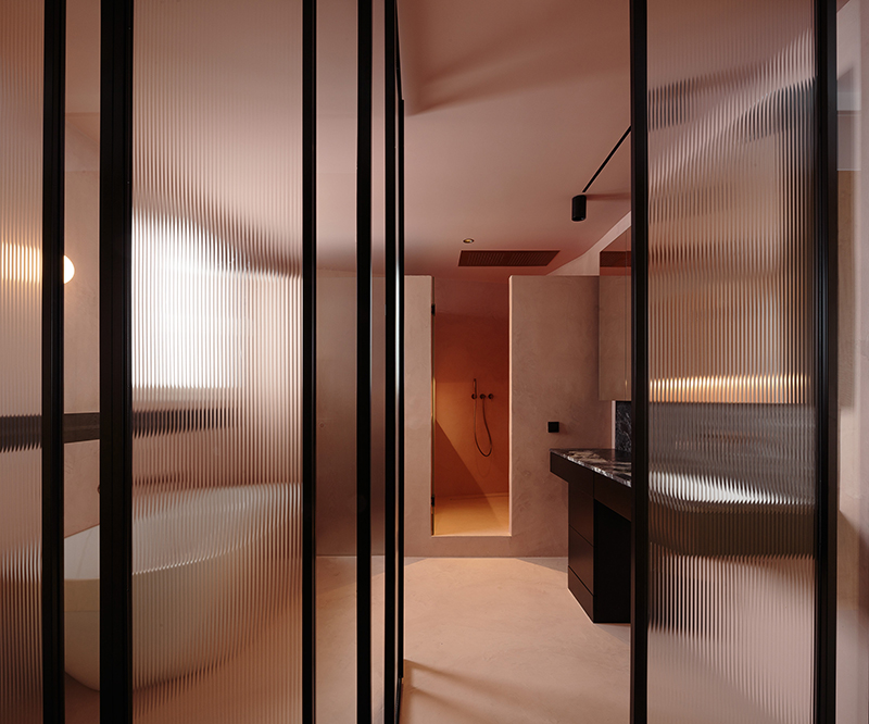 Raul Sanchez Architects - Atic Aribau, ático en Barcelona - baño principal