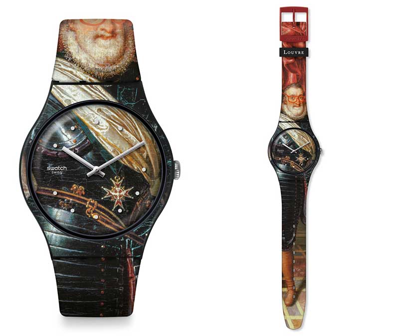 swatch x louvre relojes cuadros museos