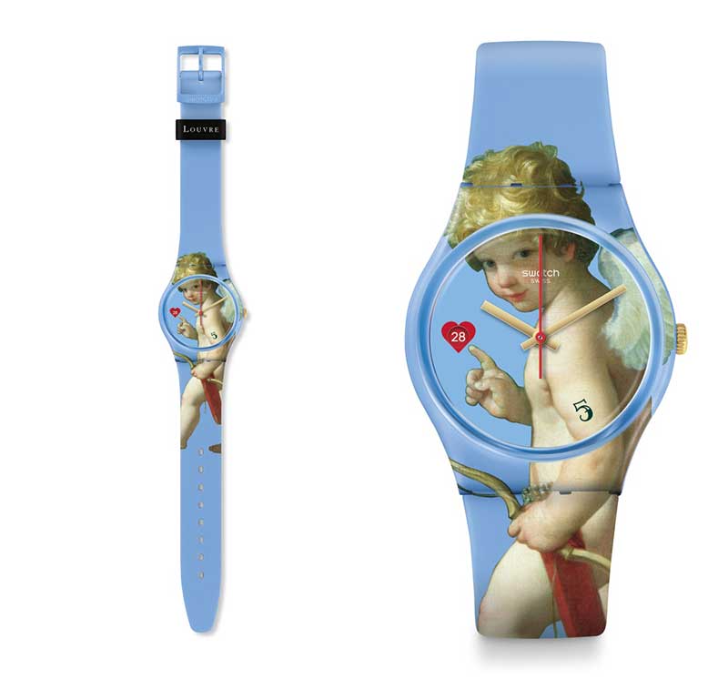 Swatch x Louvre: De reloj a obra de arte inédita