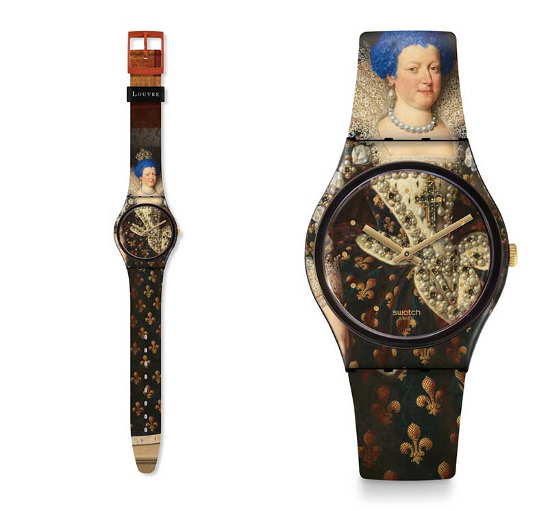 Swatch x Louvre: De reloj a obra de arte inédita