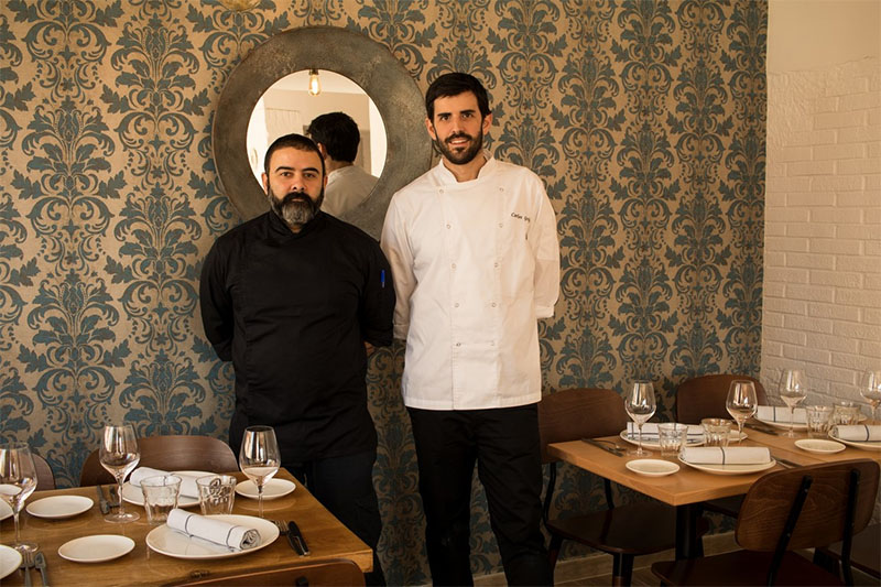 Restaurante Quinqué: Miguel Ángel García y Carlos Griffo