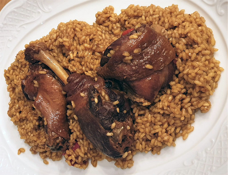 Restaurante Quinqué: arroz con pitu