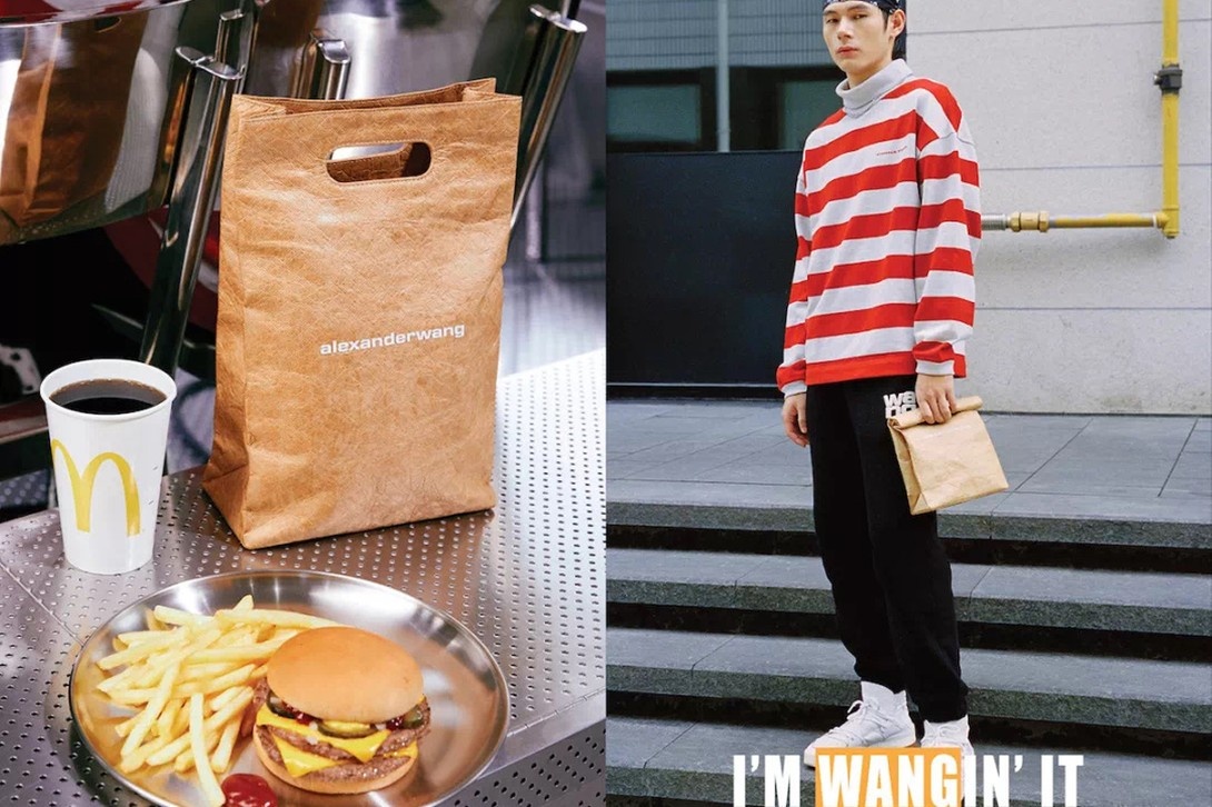 Alexander Wang sabe como guardar con estilo un Big Mac
