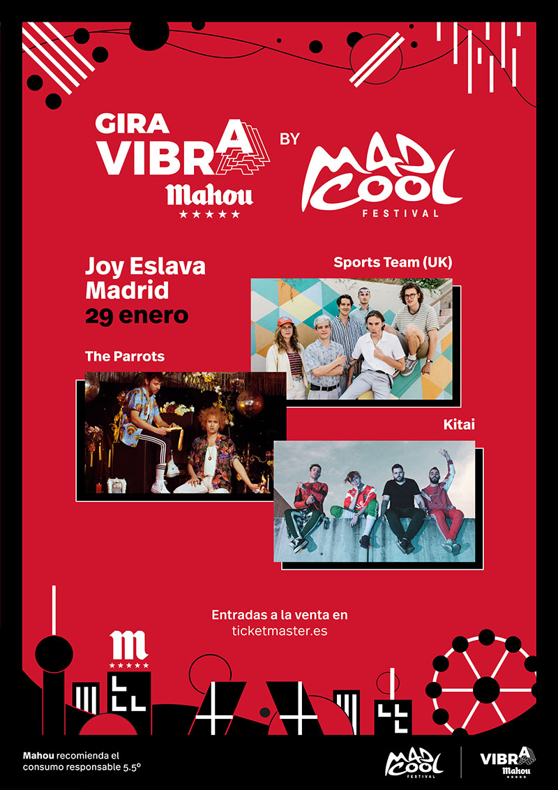 Sorteo Gira Vibra Mahou by Mad Cool 2020