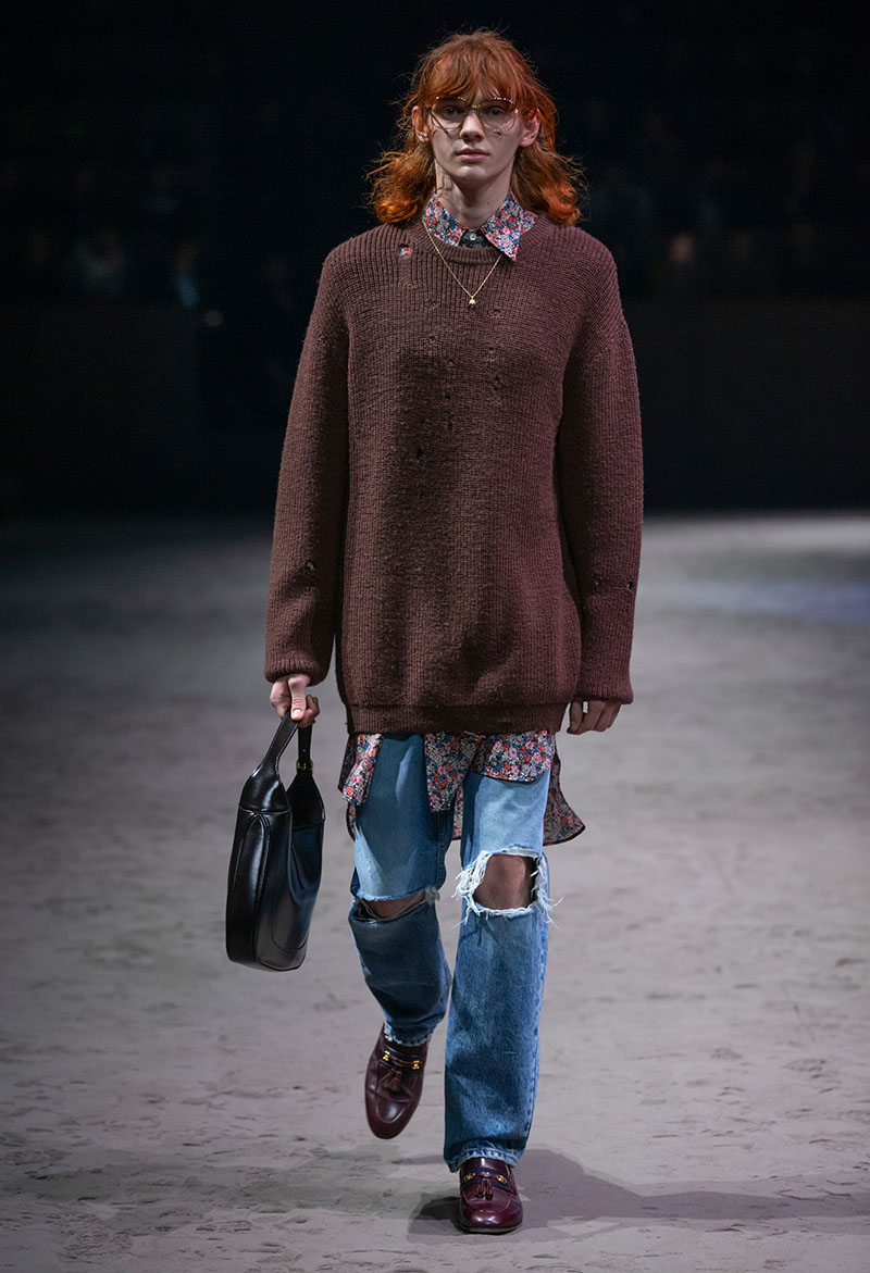 La vuelta al cole de Gucci Fall 2020 Menswear